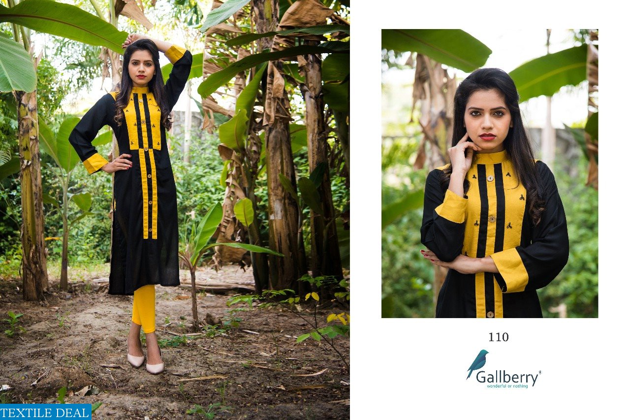 Gallberry gardenia vol-2 Wholesale ready made long kurtis